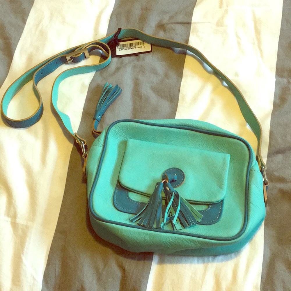 Beautiful hand made soft leather purse from Brazil